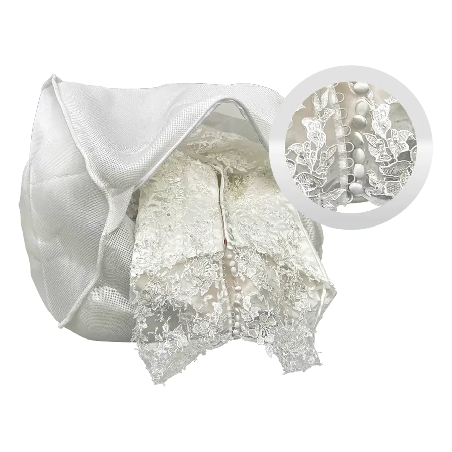 Gepolstertes 3D-Wäscheschutznetz in Trommelform mypolybag