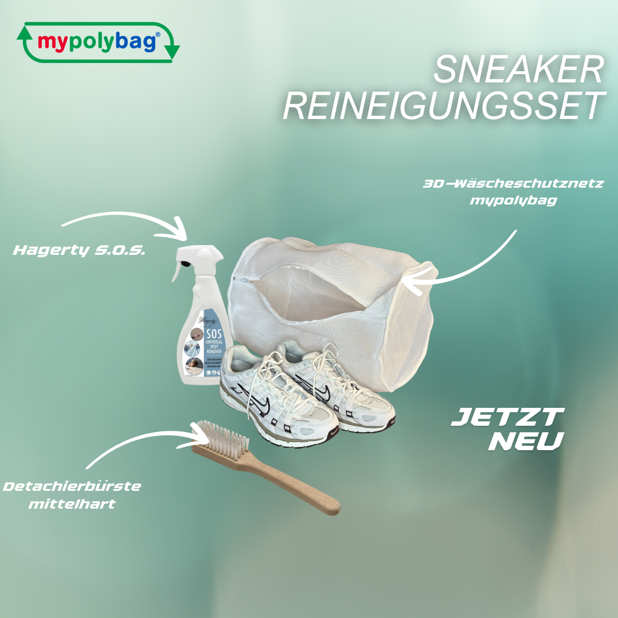 Sneaker in der Waschmaschine reinigen